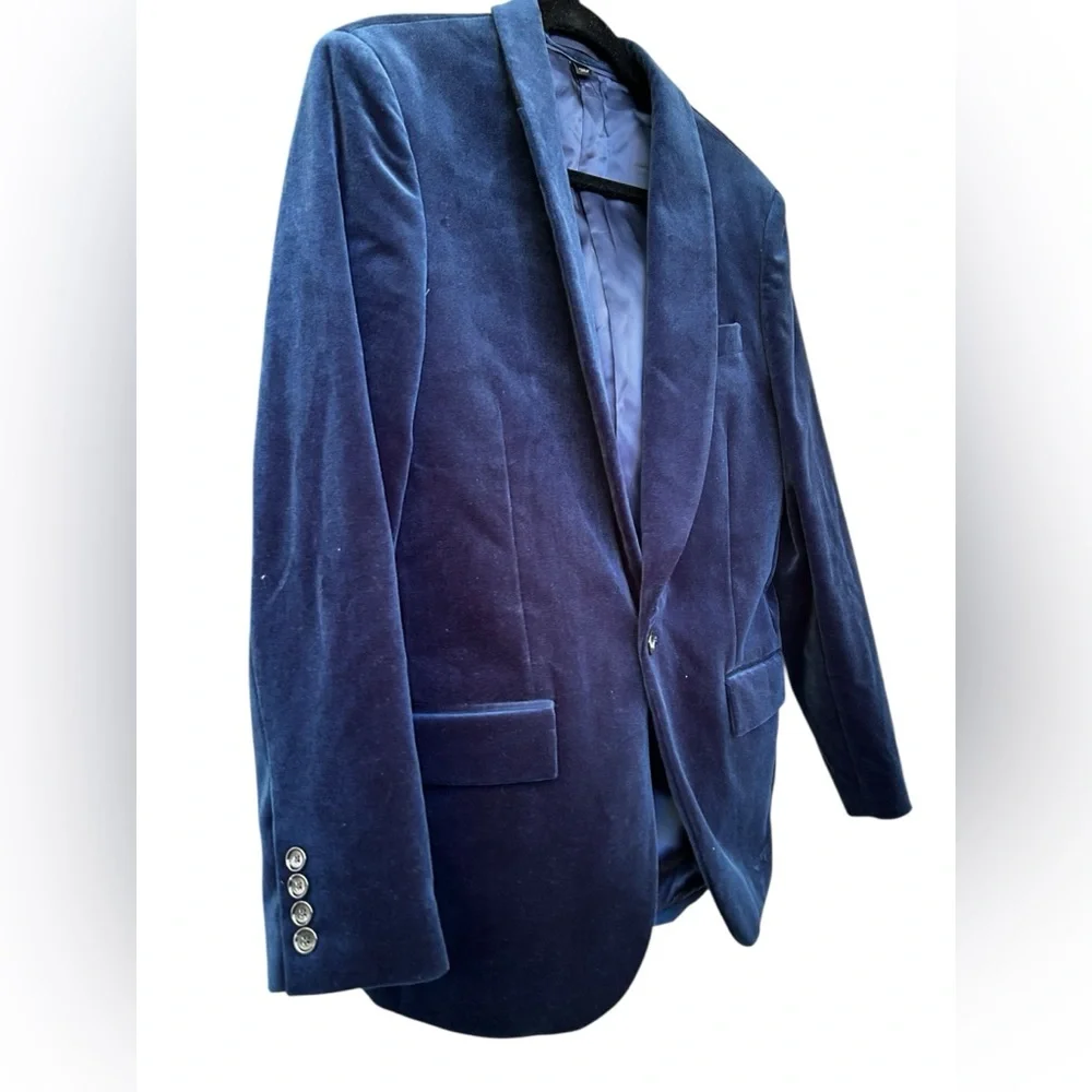 J. Crew Ludlow‎ Velvet Tuxedo Jacket/Blazer